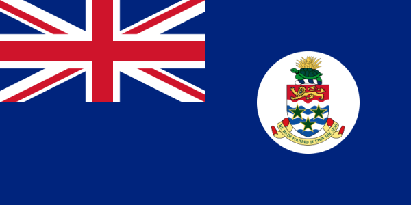Flag Of Cayman Islands Under British Empire -1958-1999