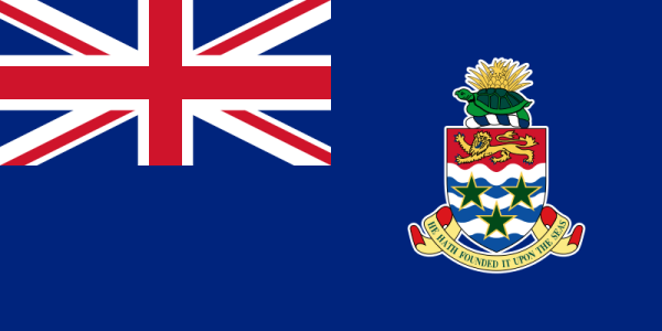 Flag Of Cayman Islands Under British Empire
