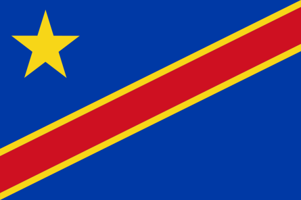 Flag Of Congo Kinshasa -1966-1971