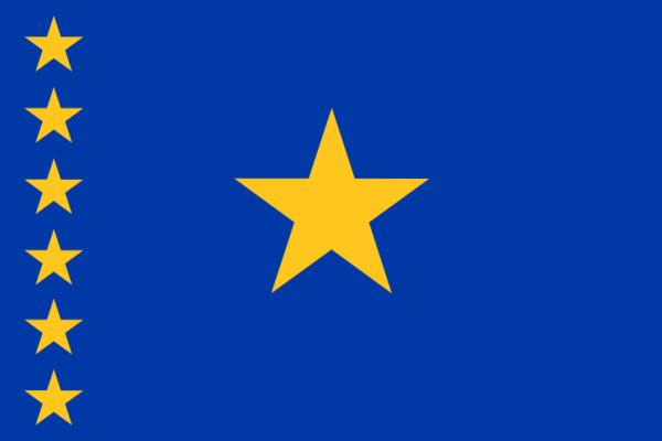 Flag Of Congo Léopoldville -1960-1963