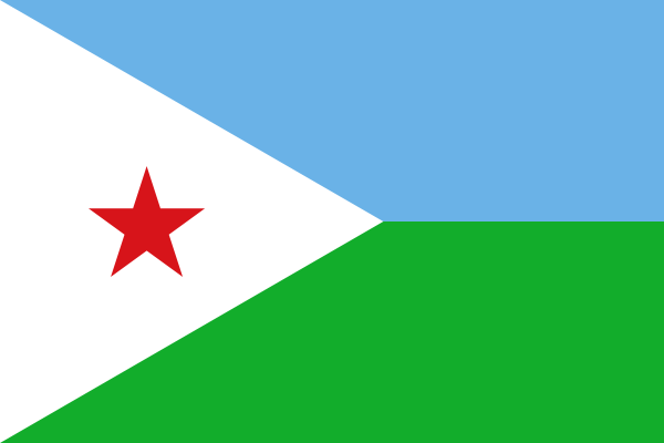 Flag Of Djibouti -1977