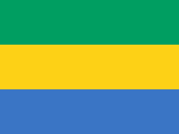 Flag Of Gabon -1960