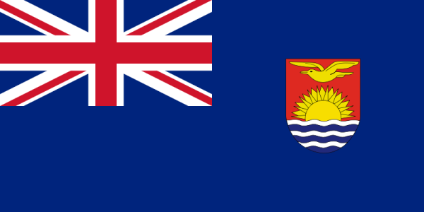 Flag Of Gilbert And Ellice Islands Under British Empire -1932-1976
