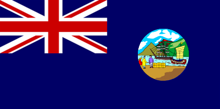 Flag Of Hong Kong Under British Empire -1876-1910