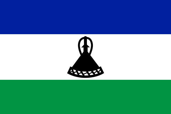 Flag Of Lesotho -2006