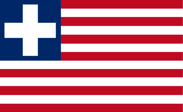 Flag Of Liberia -1827-1847