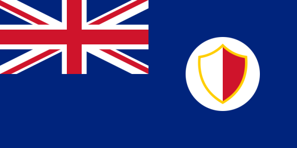Flag Of Malta Under British Empire 1898-1923
