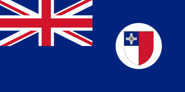 Flag Of Malta Under British 