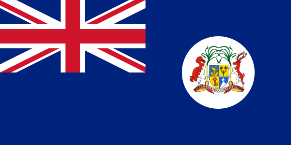 Flag Of Mauritius Under British Empire -1906-1923