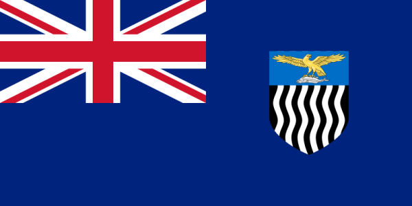 Flag Of Northern Rhodesia Under British Empire -1939-1953