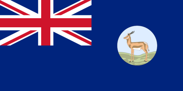 Flag Of Orange River Colony Under British Empire -1900-1910