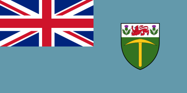 Flag Of Rhodesia Under British Empire -1964-1968