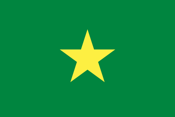 Flag Of Senegal -1958