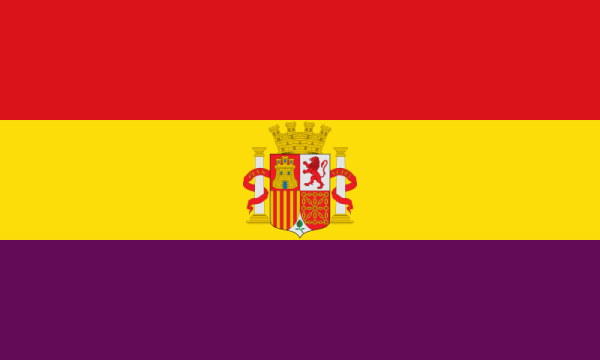 Flag Of Spain -1931-1939