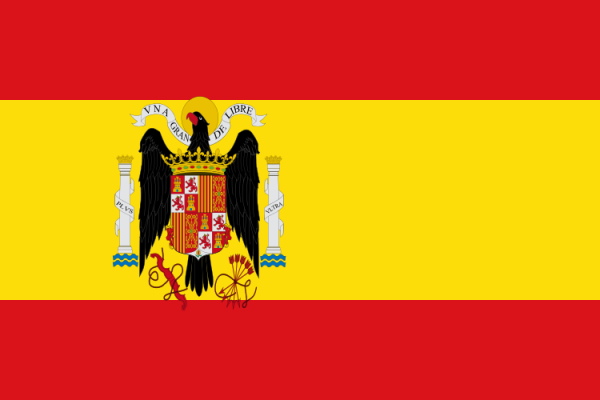 Flag Of Spain -1938 -1945