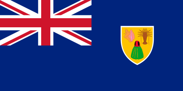 Flag Of Turks And Caicos Islands Under British Empire