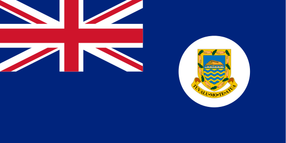 Flag Of Tuvalu Under British Empire -1976-1978