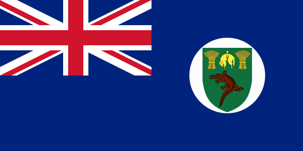 Flag Of Unofficial Basutoland Ensign Under British Empire -1951–1966