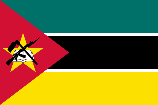 New Flag Of Mozambique -1983