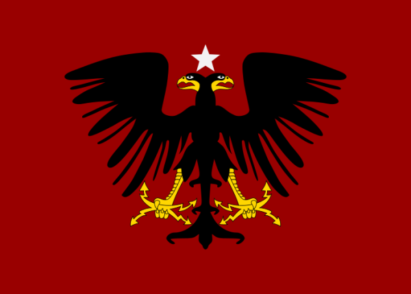 Flag Of Albania -1914