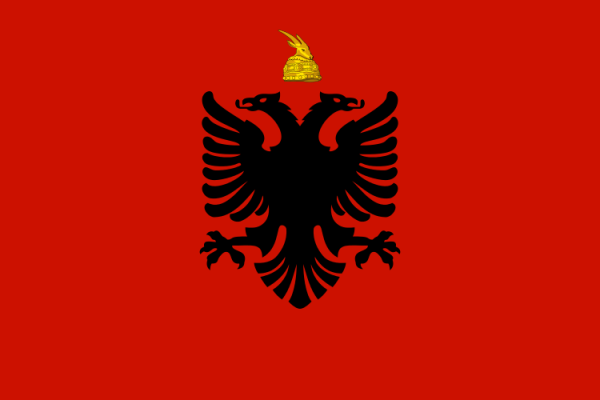 Flag Of Albania -1934