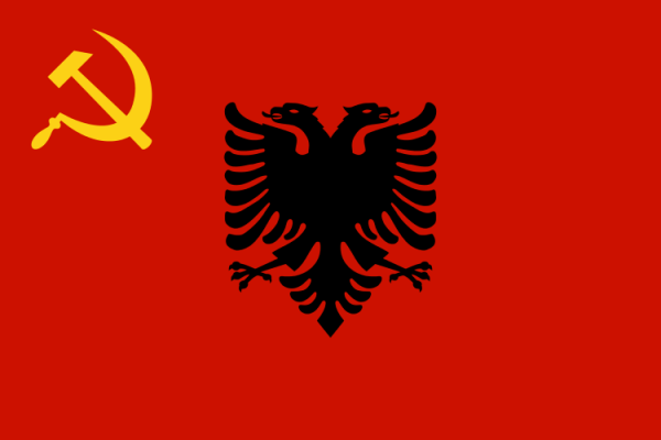 Flag Of Albania -1944