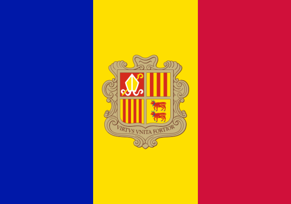 Flag Of Andorra -1866