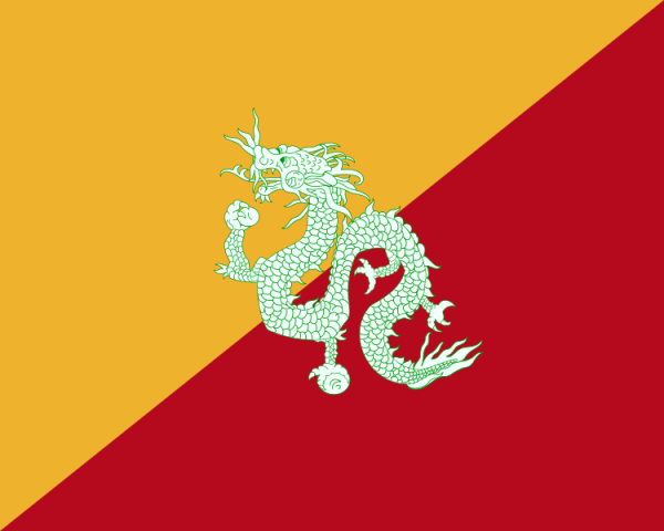 Flag Of Bhutan -1949-1956