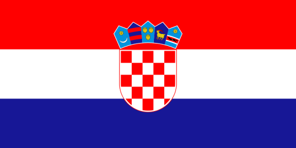 Flag Of Croatia -1990