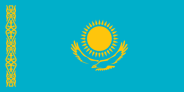 Flag Of Kazakhstan -1992
