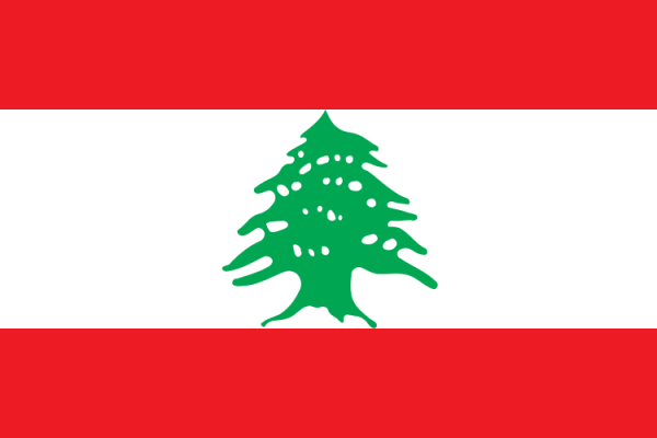 Flag Of Lebanon -1943