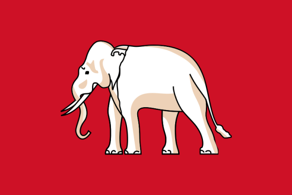 Flag Of Thailand -1855