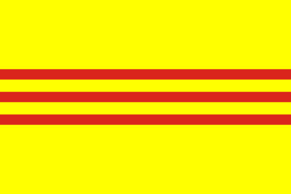 Flag Of Vietnam -1890