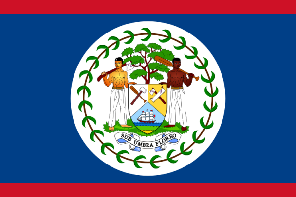 Flag Of Belize -1981