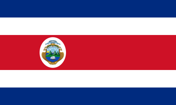 Flag Of Costa Rica -1906