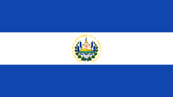 Flag Of El Salvador -1912