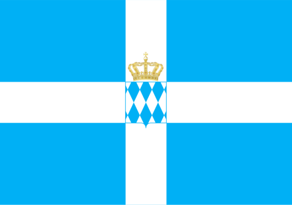 Flag Of Greece -1822-1858