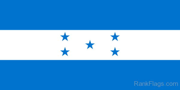 Flag Of Honduras -1866