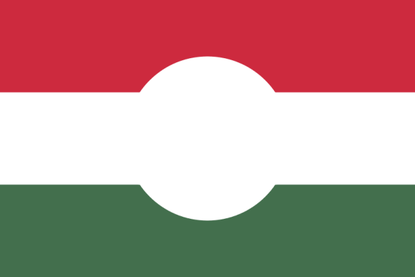 Flag Of Hungary -1956