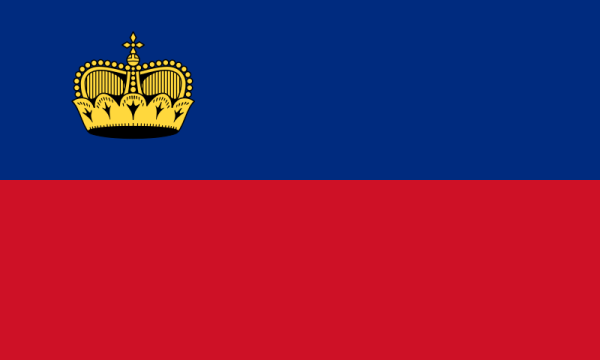 Flag Of Liechtenstein -1937