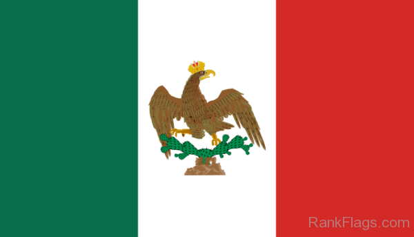 Flag Of Mexico -1821-1823