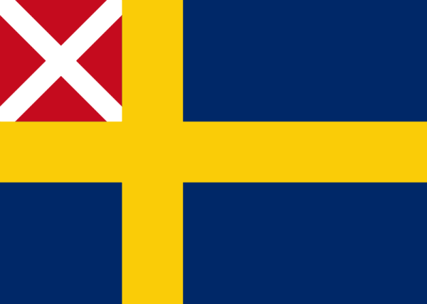 Flag Of Norway -1818-1844