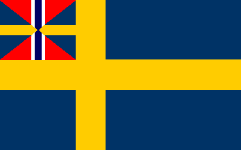 Flag Of Sweden -1844-1905