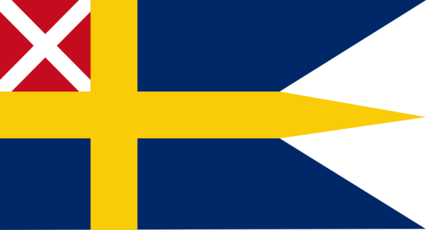 Flag Of Sweden -1844