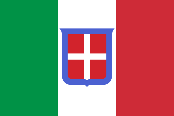 Flag Of Vatican City -1870
