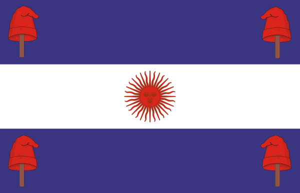 Flag Of Argentina -1835
