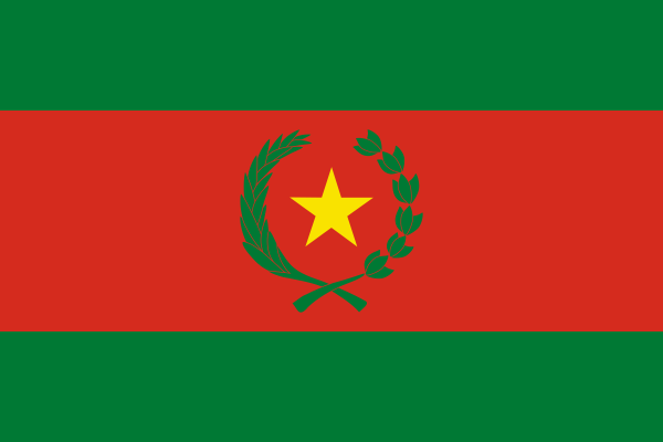Flag Of Bolivia -1825