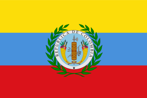 Flag Of Colombia -1821