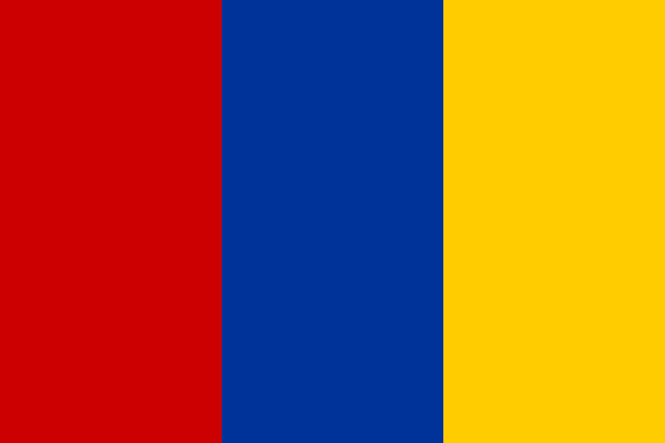 Flag Of Colombia -1834