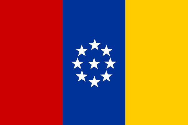 Flag Of Colombia -1861